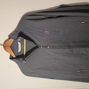 NWOT Peter Millar Medium Golf Jacket High Quality Gray Perfect Condition